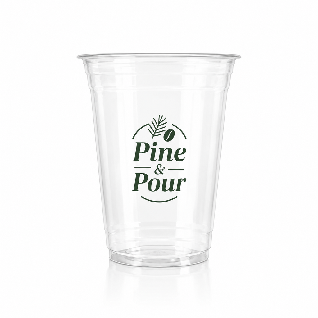 Custom 500ml Plastic Cups