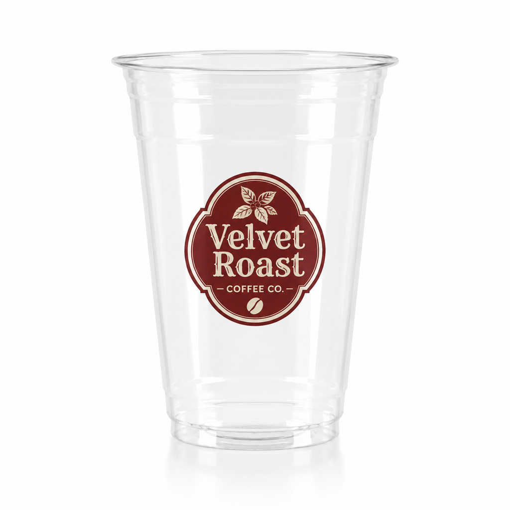 Custom 600ml Plastic Cups
