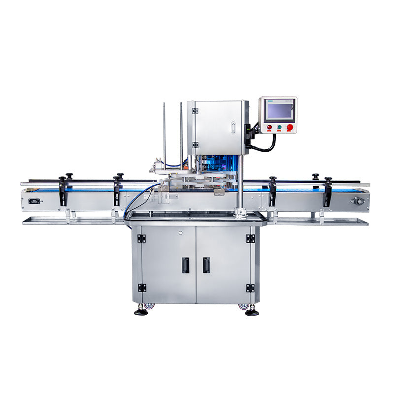 Fully Automatic Round Can Seaming Machine with Conveyor – 35–50 Cans/Min