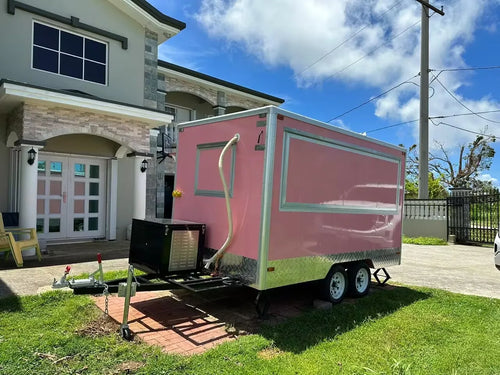 11 ft Mobile Kitchen Food Trailer with Fryer product image 2