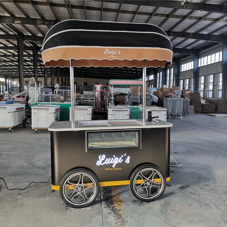 Ice Cream Trolley Freezer Cart product image 4