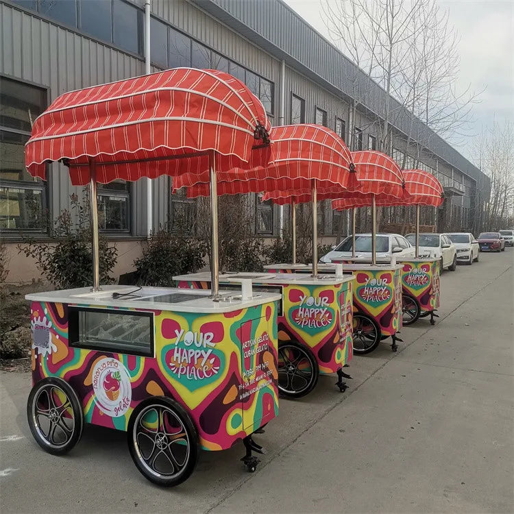 Italian Style Mobile Ice Cream Trailer product image 3
