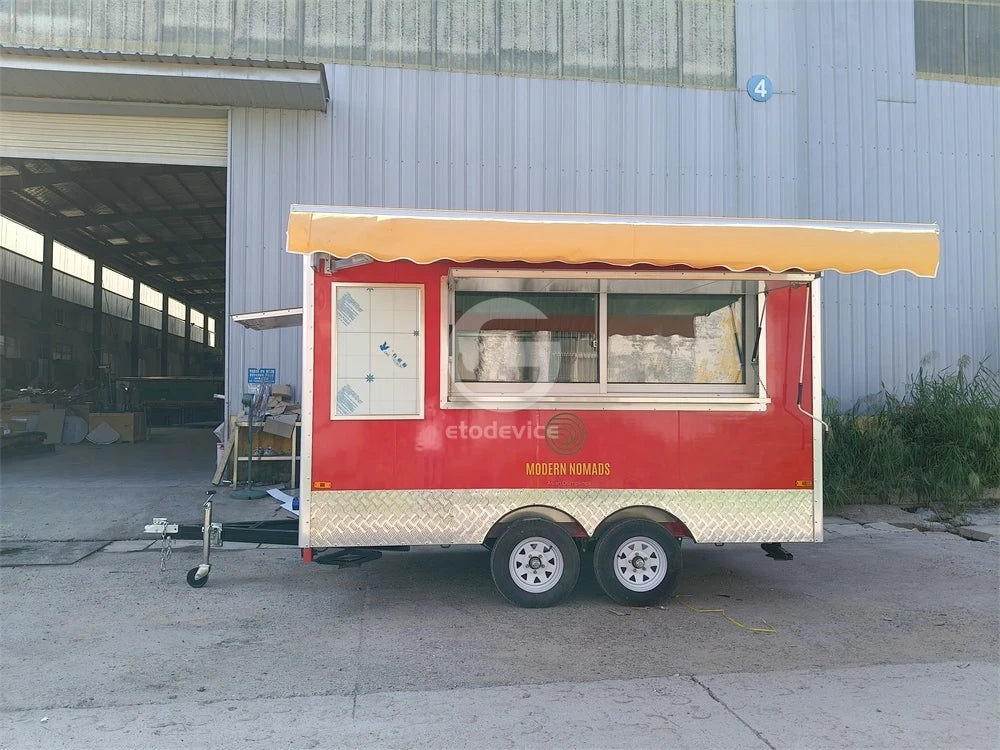 11 ft Mobile Kitchen Food Trailer with Fryer product image 6