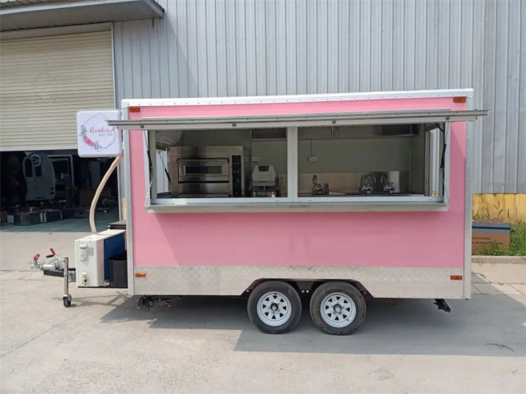 11 ft Mobile Kitchen Food Trailer with Fryer product image 3