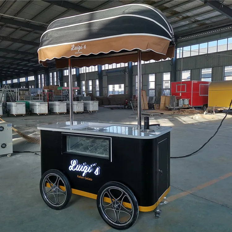 Ice Cream Trolley Freezer Cart product image 3