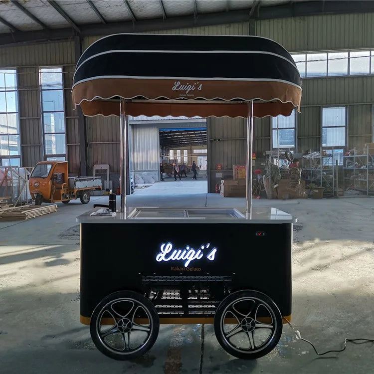 Ice Cream Trolley Freezer Cart product image 2