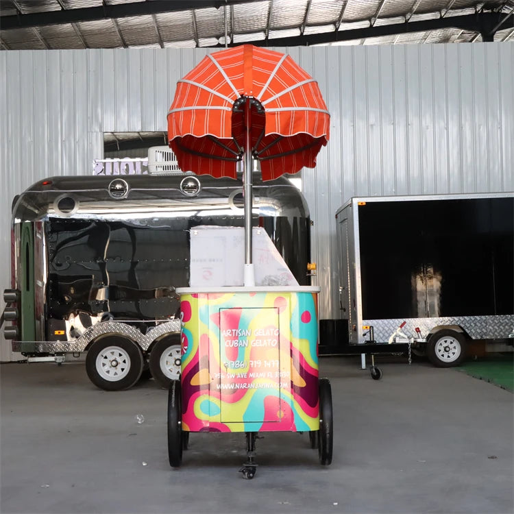 Italian Style Mobile Ice Cream Trailer product image 5