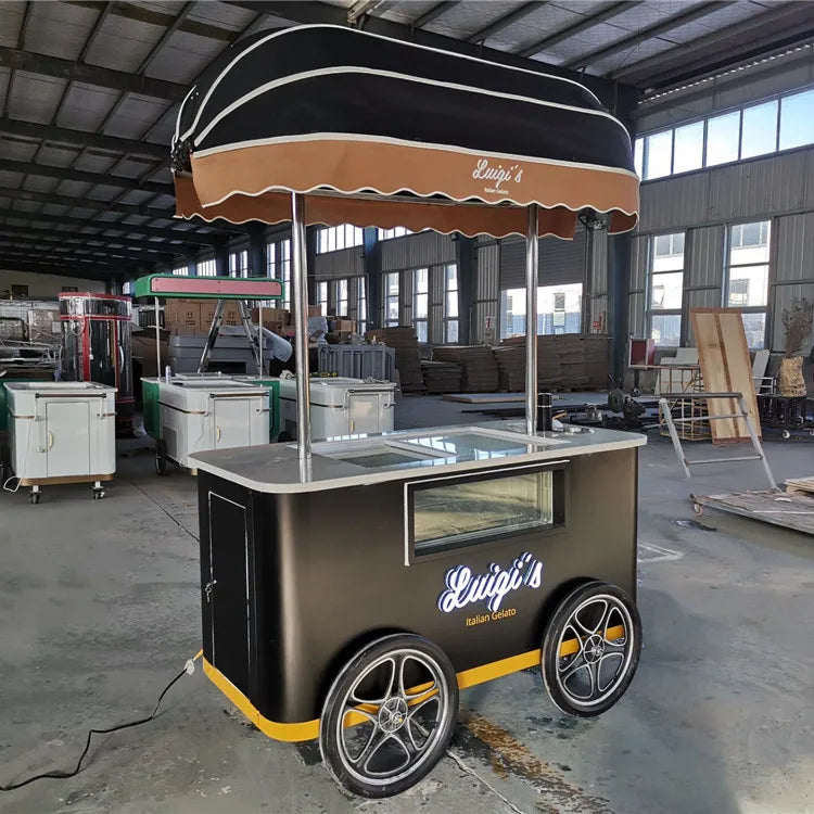 Ice Cream Trolley Freezer Cart product image 5