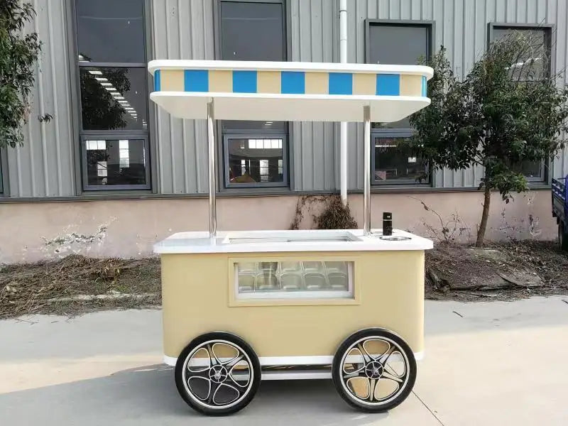 Hand Push Popsicle Ice Cream Vending Cart product image 6