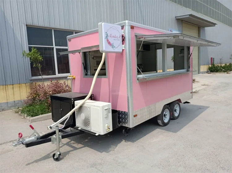 11 ft Mobile Kitchen Food Trailer with Fryer product image 4