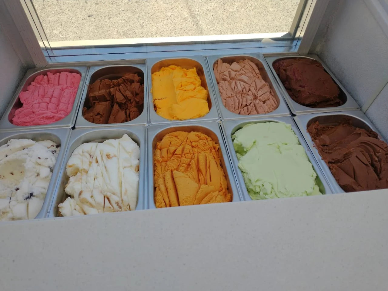 Hand Push Popsicle Ice Cream Vending Cart product image 3