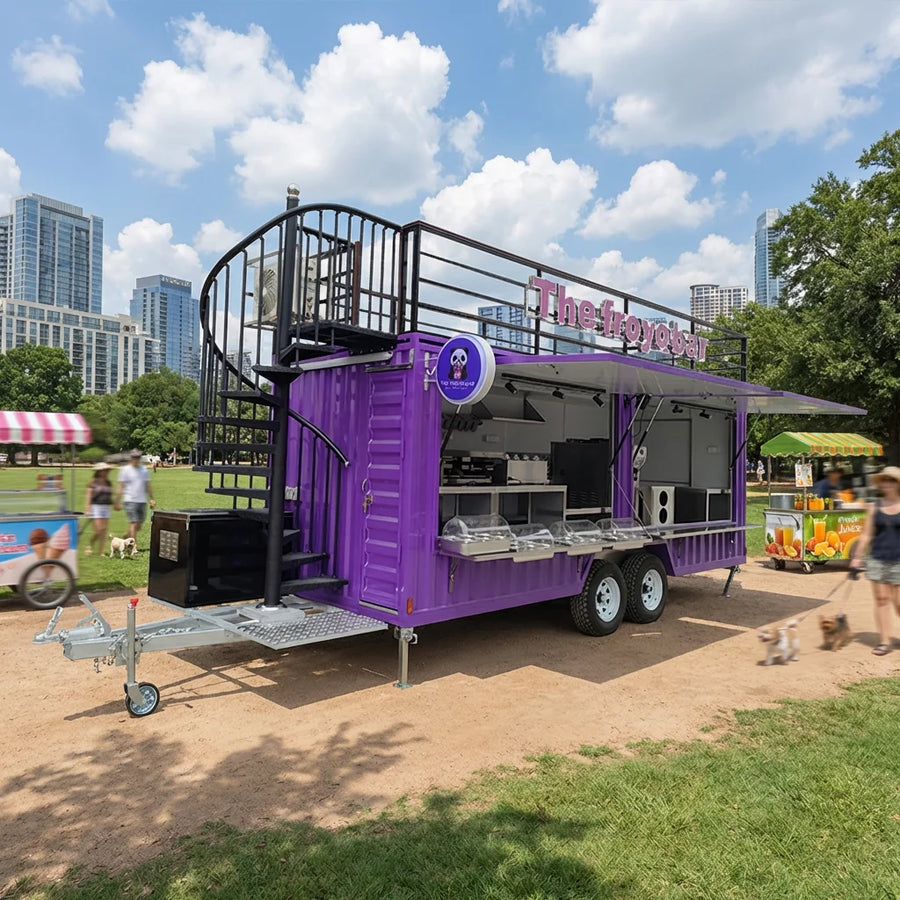 Commercial Luxury Mobile Beer Bar Trailer