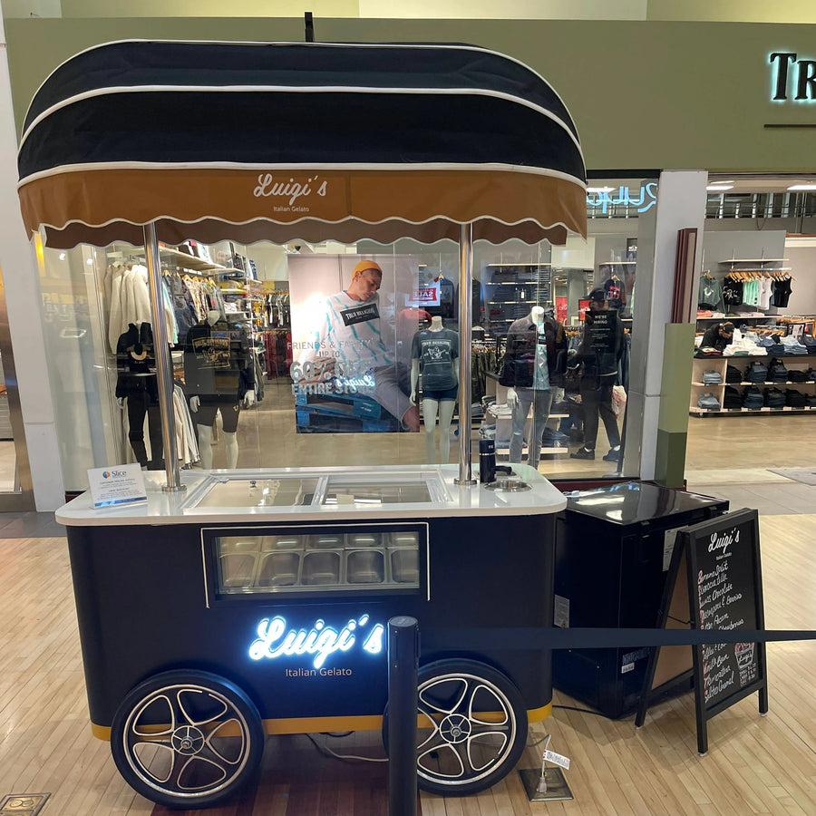 Ice Cream Trolley Freezer Cart
