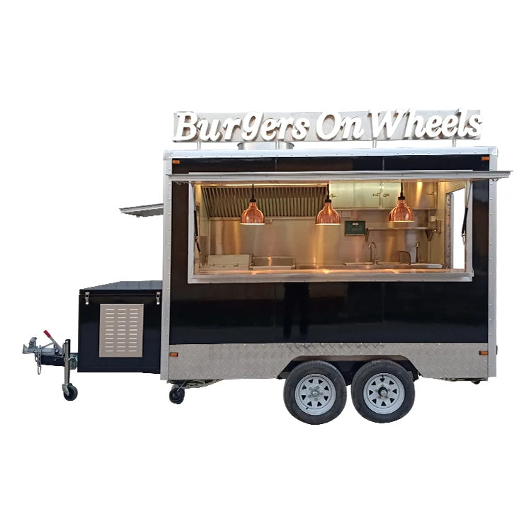 Outdoor Mall Bicycle Street Food Kiosk