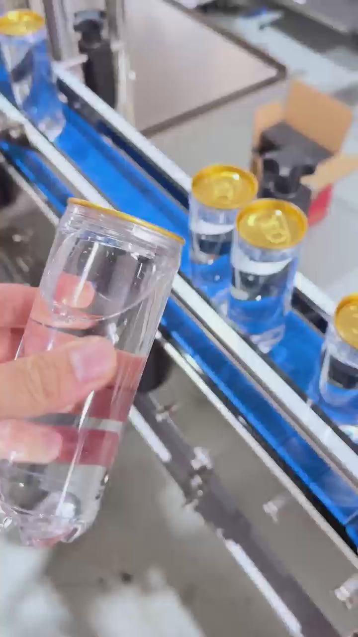 Fully Automatic Round Can Seaming Machine with Conveyor – 35–50 Cans/Min
