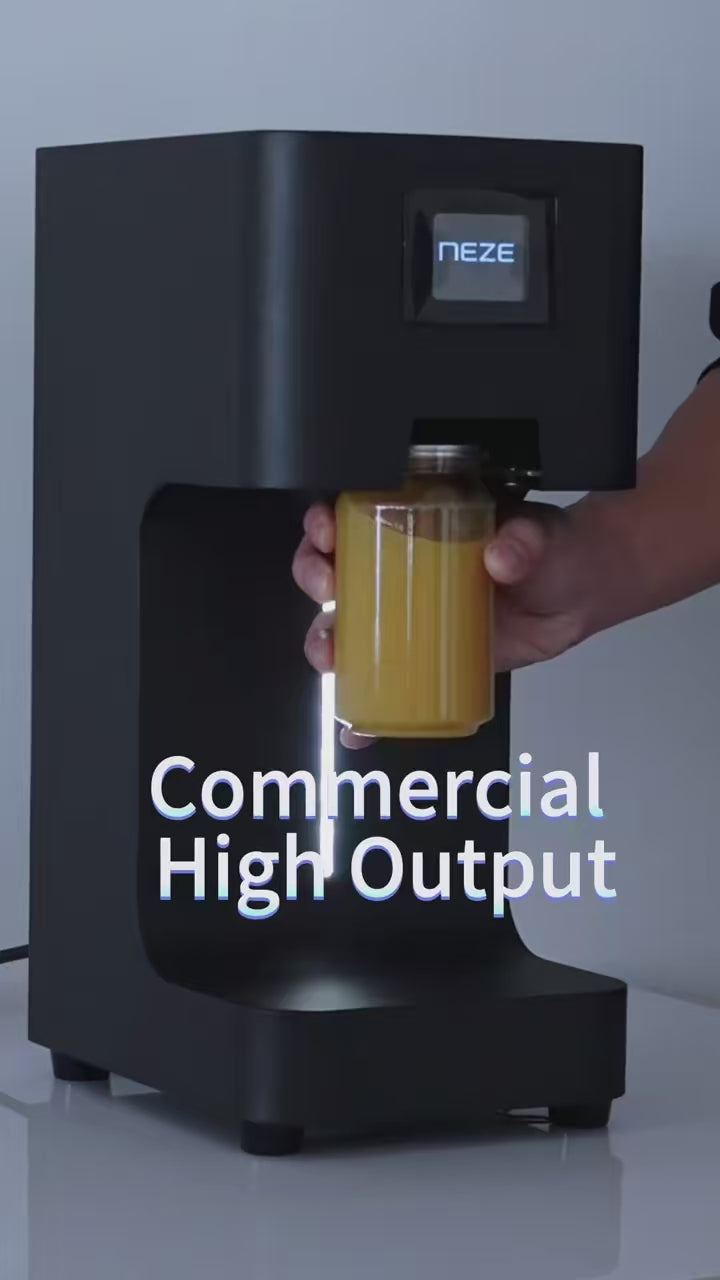 1-second PET can sealing machine quick sealing demo video